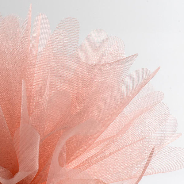 Peach Tulle Favour