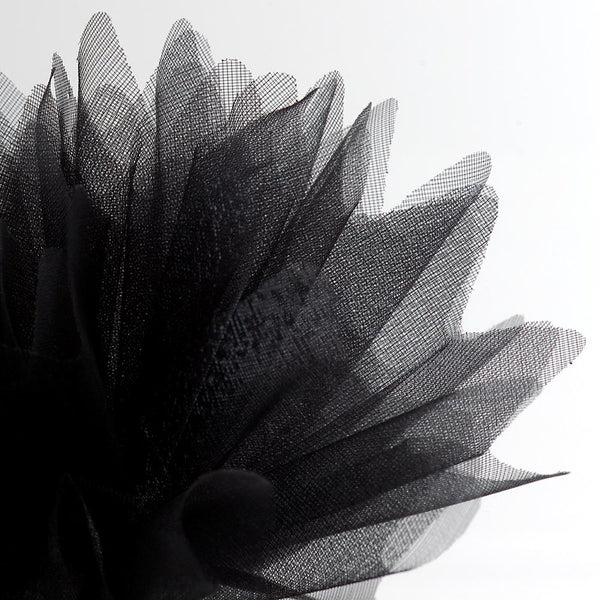 Black Tulle Favour