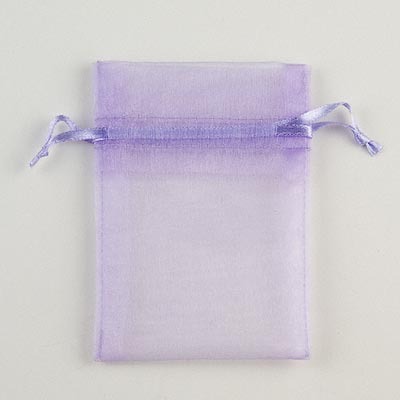 Lilac Organza Pouch