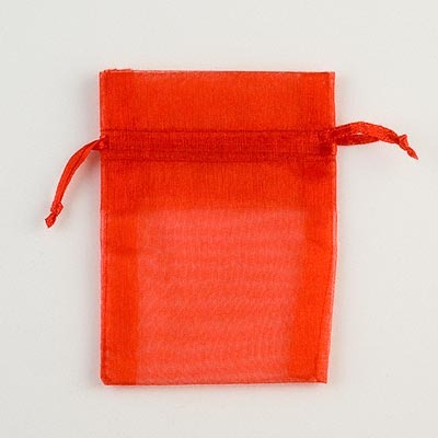 Red Organza Pouch