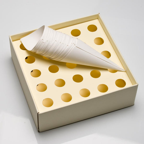 Confetti Tray and Cones