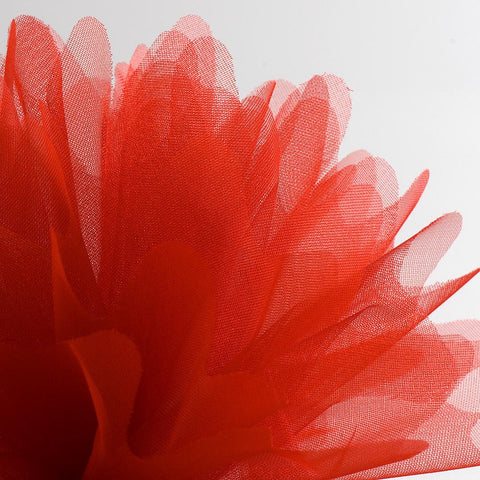 Red Tulle Favour