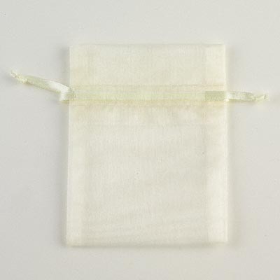 Ivory Organza Pouch